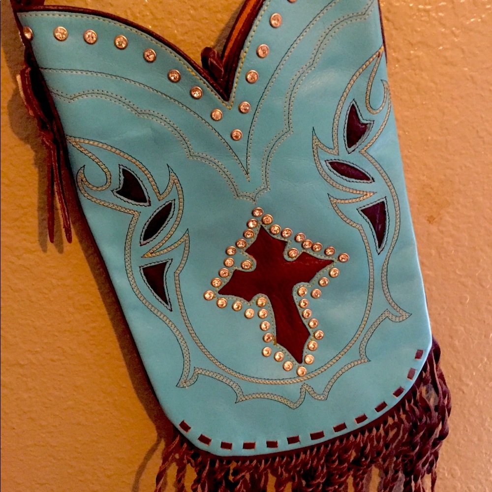 Montana Silversmith purse/wine holder